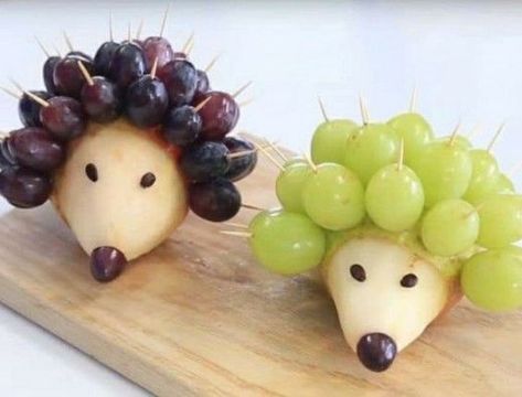 35+ Adorably Cute Food Ideas | HubPages Cute Food Ideas, Kreative Snacks, Fruit Animals, Decorações Com Comidas, Food Art For Kids, God Mad, Creative Food Art, Easy Food Art, Food Carving