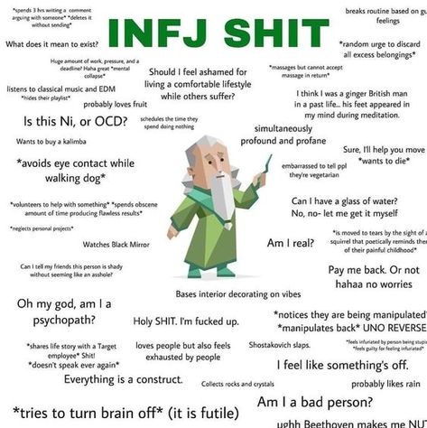 Personalidad Infj, Infj Humor, Infj Things, Infj Psychology, Intj And Infj, Infj Type, Infj Mbti, Infj Personality Type, Infj Infp