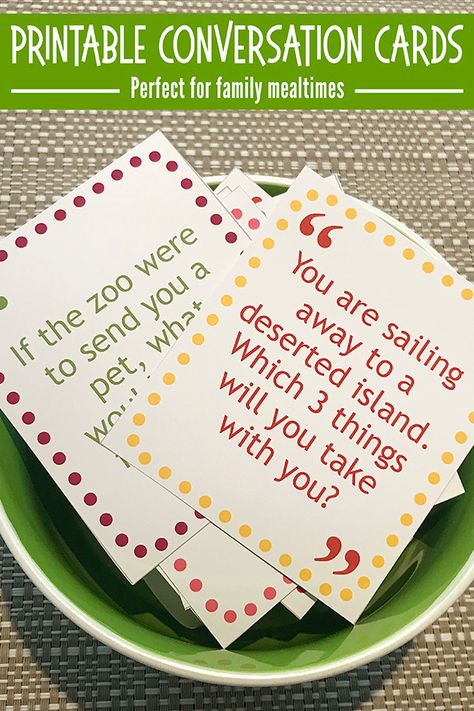 Free Printable Family Conversation Cards Family Conversation Cards, Family Conversation, Printable Family, Quotes Family, Elderly Activities, Senior Activities, Conversation Cards, Ice Breakers, Ideas Quotes