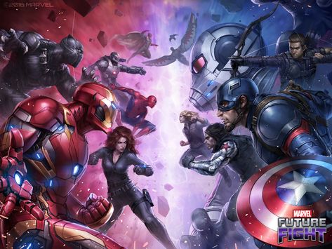 ArtStation - Added spider-man and ant-man., JeeHyung lee Monsters Inc., Marvel Heroes, Title Illustration, Marvel Games, Avengers Characters, Captain America Civil, Marvel Vs, Monsters Inc, Avengers Assemble