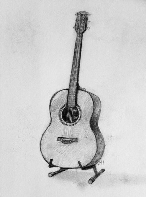 Guitar Art, Guitar, Design, Music, Sketch