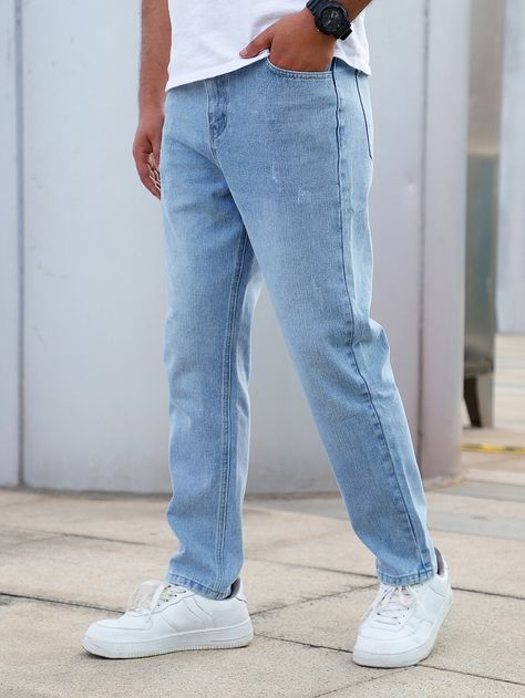 Mens Slim Straight Jeans, Light Pants Outfit Men, Slim Straight Jeans Outfit Men, Straight Pants Outfit Men, Mom Jeans Hombre, Jeans Pants Outfit Men, Jeans Mom Hombre, Denim Jeans Men Outfit, Straight Jeans Outfit Men