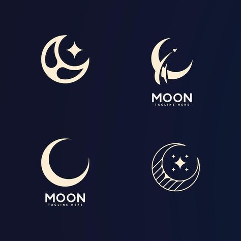 About Moon, Cool Symbols, Moon Logo, Sigil Magic, Creative Portfolio, Logo Google, Moon Art, Vector Photo, Iphone Background