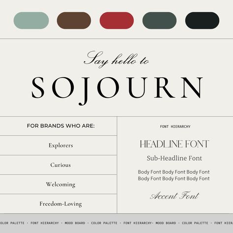 Explorer Brand Ensemble | Sojourn Explorer Brand Archetype, Explorer Archetype, Brand Archetypes, Brand Color Palette, Wine Store, Visual Branding, Brand Board, Style Tile, Brand Strategy