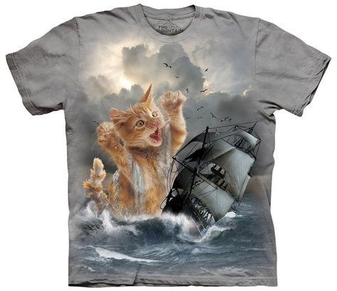 Krakitten Kitten Kraken T-Shirt Kawaii, Graphic Tshirt Aesthetic, Tabby Kitten Orange, Cat Tattoo Simple, Tabby Kitten, Mountain Tshirt, Cat Graphic Tee, Have Inspiration, Fantasy Collection