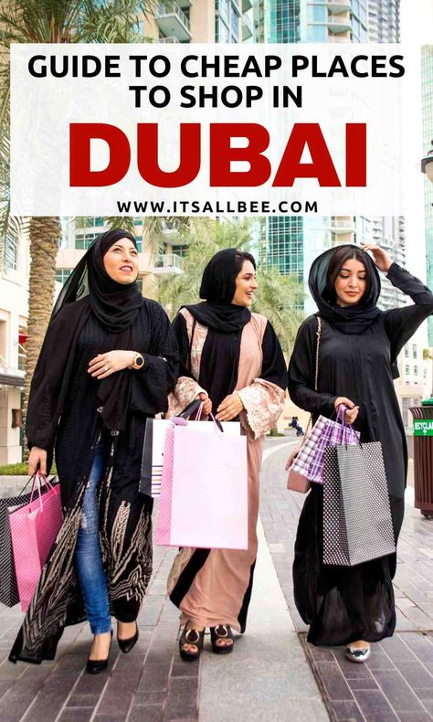 Guide to the best places for cheap shopping in Dubai. Markets, outlet malls, high streets for discounted designer clothes & goods to electronics, souvenirs. #itsallbeetravels #traveltips #shopping #uae #dubaimall #souks #goldsouk #spicemarket Dubai Fits, Dubai 2023, Dubai Outfit, Dubai Market, Dubai Holiday, Abu Dhabi Travel, Dubai Outfits, Dubai Travel Guide, Shopping In Dubai