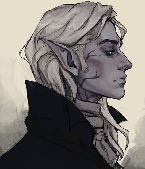 Drow Male, Elf Ranger, Dnd Elves, Male Elf, Elf Characters, Elves Fantasy, Elf Art, Fantasy Races, Dnd Art