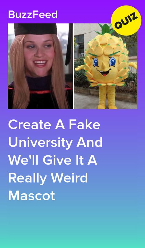 Create A Fake University And We'll Give It A Really Weird Mascot Life Quizzes, Quizzes Funny, Wrong Number Texts, Interesting Quizzes, Fake Life, Wrong Number, Quizes Buzzfeed, Try Your Best, Fun Quiz