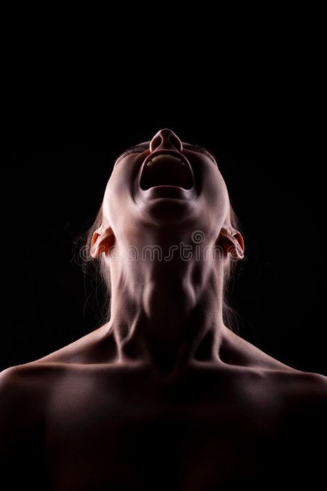 Face In Shadow, Screaming Mouth, Screaming Woman, Screaming Drawing, Woman Screaming, Screaming Girl, Hands On Face, Scream Art, People Screaming