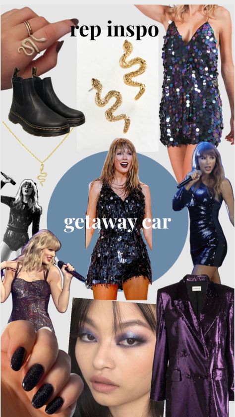 #taylorforever Taylor Swift Eras Concert Outfit Reputation, Glitter Punk Fashion, Taylor Swift Concert Outfit Inspo 1989, Rep Taylor Swift Outfit Ideas, Taylor Swift Tour Outfits Ideas Reputation, Reputation Era Tour Outfits, Lwymmd Outfits, Reputation Era Outfits Ideas, Taylor Swift Reputation Era Outfit Ideas