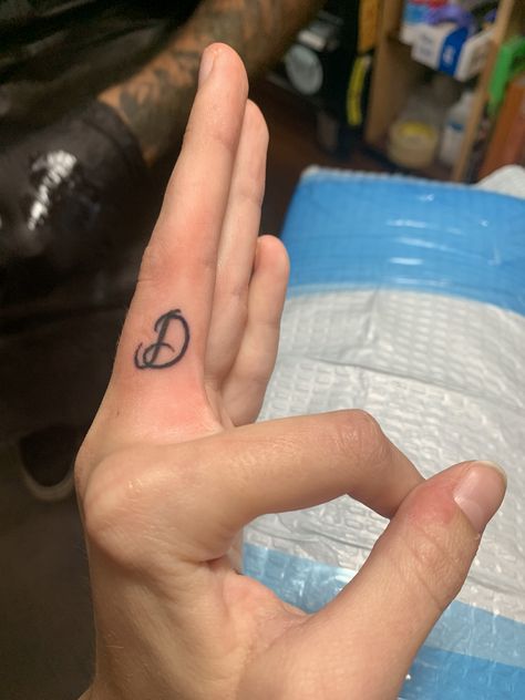 finger tattoo letter Finger Tattoo Letter, Finger Initial Tattoo, D Tattoos, Thumb Tattoos, J Tattoo, Typography Tattoo, Best Couple Tattoos, School Book Covers, Initials Logo Design