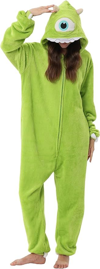 QSTYLE Adult Animal Onesie Halloween Costume,One Piece Cosplay Suit for Women and Men School Halloween Costumes, Halloween Pjs, Adult Onesie Pajamas, Halloween Party Costume, Onesie Costumes, Duo Halloween Costumes, Animal Onesie, Halloween Onesie, One Piece Cosplay