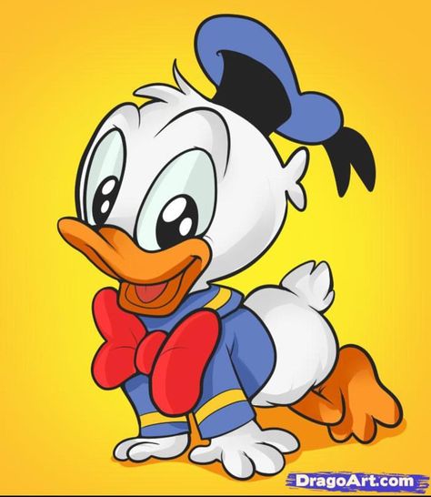 Ohboy 😜 #donaldduck #disneyland #disney Baby Disney Characters, Mickey Mouse Drawings, Disney Babies, Disney Clipart, Duck Cartoon, Mouse Drawing, صفحات التلوين, Cute Disney Drawings, Baby Mickey