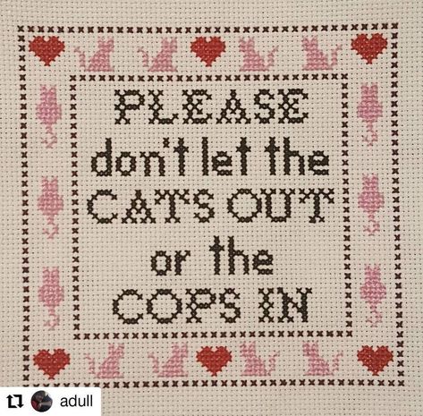Stitch Quote, Cross Stitch Quotes, Floral Cross Stitch Pattern, Funny Cross Stitch Patterns, Tapestry Crochet Patterns, Pixel Pattern, Cross Stitch Funny, Tapestry Crochet, Stitching Art