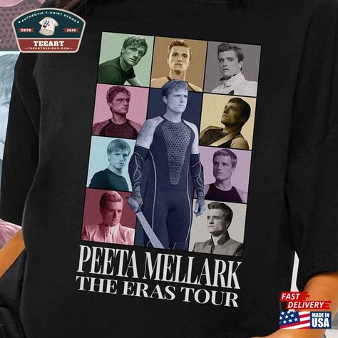 The Hunger, The Hunger Games, Eras Tour Shirt, Peeta Mellark, Tour Shirt, Clothes Ideas, Eras Tour, Hunger Games, Vintage Tshirts