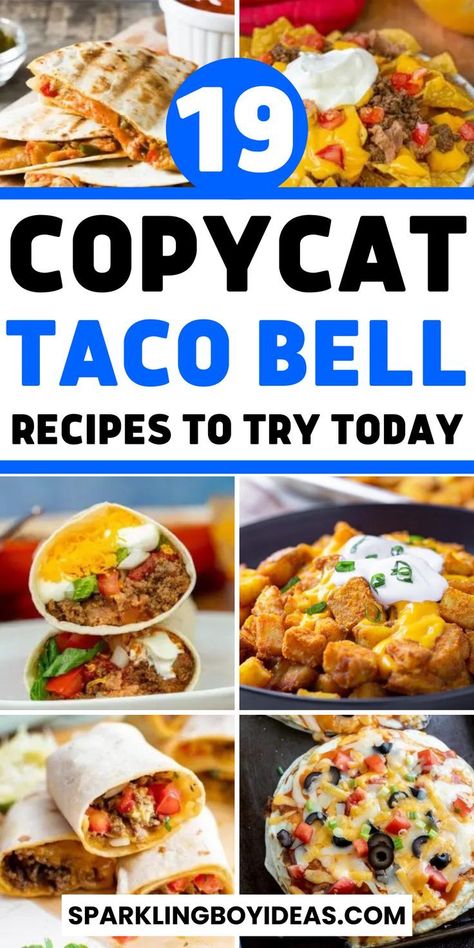Essen, Taco Bell Copycat Recipes, Taco Bell Copycat, Restaurant Recipes Famous, Taco Bell Recipes, Olive Garden Recipes, How To Make Taco, Copykat Recipes, Copycat Restaurant Recipes