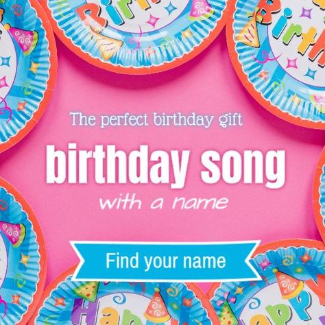 Celebrate a #birthday with a custom #birthday song. Find your name in a #birthdaysong now at Free Happy Birthday Song, Happy Birthday Song Mp3, Happy Birthday Song Download, Happy Birthday Song Video, Find Your Name, Happy Birthday Wishes Song, Birthday Songs Video, Happy Birthday Wishes Pics, Birthday Wishes Songs