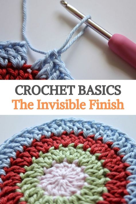Amigurumi Patterns, How To Finish Off Crochet In The Round, Finish A Crochet Project, How To Invisible Join In Crochet, How To Increase In Crochet Rounds, Invisible Finish Off Crochet, Finish Crochet Project, Invisible Slip Stitch Crochet, Invisible Crochet Stitch