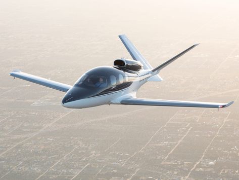 Cirrus Vision Jet, the cheapest private jet in the world: Photos - Business Insider Personal Airplane, Cirrus Vision Jet, Vision Jet, Small Private Jets, Jets Privés De Luxe, Personal Jet, Kit Planes, Private Jet Plane, Light Sport Aircraft