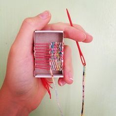 Textile Art, Diy For Kids, Marisa Ramirez, Weaving Projects, Loom Weaving, Dollhouse Miniatures, Class Ring, Art For Kids, Diy And Crafts