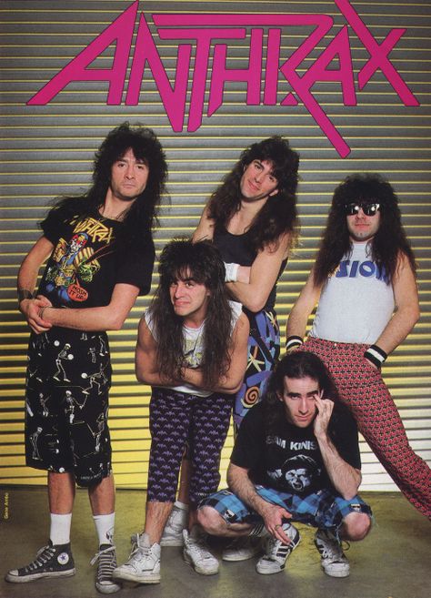 Anthrax Tumblr, 80s Metal Bands, 80s Heavy Metal, John Fogerty, Hair Metal Bands, 80s Rock, Heavy Metal Rock, Hardcore Punk, Rock N’roll