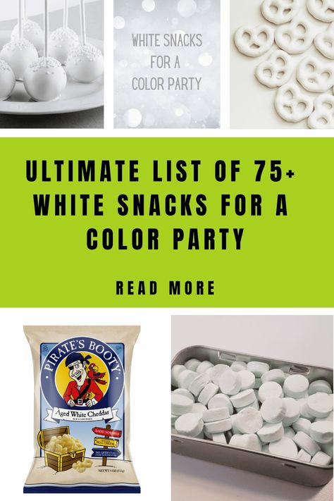 Hosting a color-themed event? Dive into our curated selection of 75+ white snack ideas perfect for any occasion! From bridal showers to picnics, enjoy the timeless elegance of a white aesthetic. Organized by categories for easy browsing. Discover your next party favorite now! 🍽 #WhiteParty #SnackIdeas #ColorThemedParty White Out Dance Theme, White Food Charcuterie, White Color Basket Party Ideas, White Snacks For Color Party Basket, White Themed Food Board, White Color Theme Party Basket Snacks, White Food For Party, White Color Party Food, All White Food Ideas