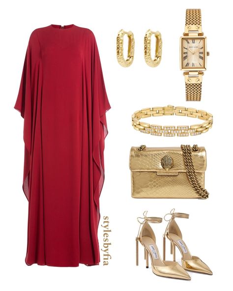 Royal Aesthetic Red, Rich Wife Lifestyle, Hijabi Abaya, Rich Wife, Fancy Abaya, Rich Woman, Classic Outfits For Women, Abaya Outfit, Outfit Modest