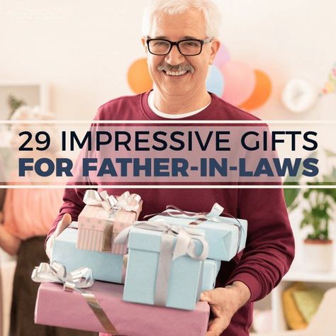 Impress your spouse's father with one of these awesome father-in-law gifts! #fatherinlawgifts #giftsforfatherinlaw #fatherinlaw #giftsfordads Birthday Gifts For Father In Law, Father In Law Gift Ideas, In Law Gift Ideas, Gifts For Inlaws, In Law Christmas Gifts, Parents In Law, Easy Homemade Christmas Gifts, Father Birthday Gifts, Father In Law Gifts