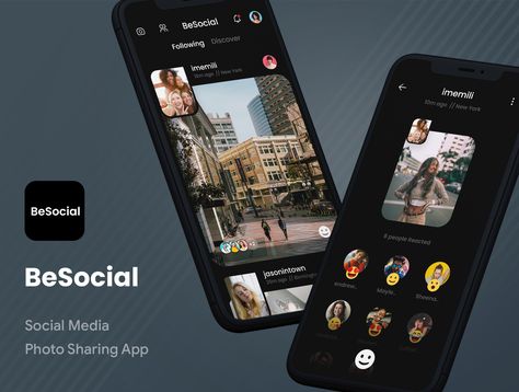 Photo With Friends, Ui Design Elements, Ios Ui, Photo Sharing App, Mobile Ui Design, App Template, App For Android, Pixel Perfect, Simple Photo