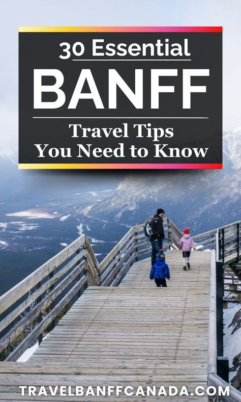 Make the most of your trip to Banff National Park with our 30 essential Banff travel tips. In this guide, we cover the most important things you need to know about Banff National Park, frequently asked questions, and insider tips for visiting Banff. Check them all out on our blog now! Banff Hiking, Banff Travel, Glacier Montana, Banff National Park Canada, Banff Canada, Canadian Rockies, Banff National Park, Glacier National Park, Canada Travel