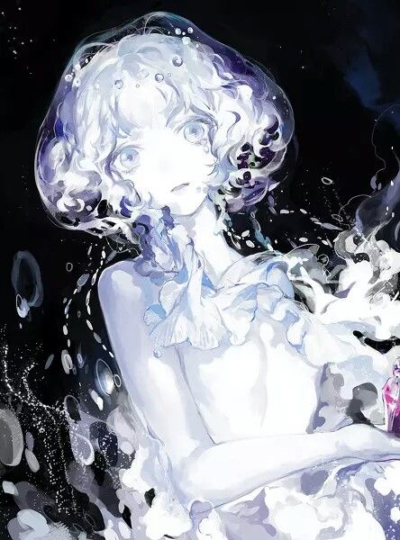 anime art Jellyfish