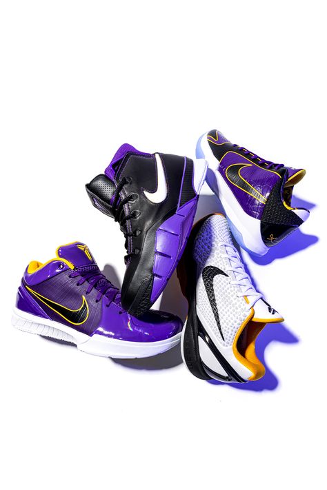 Happy Mamba Day. The legacy of Kobe Bryant lives on through the memories of his improbable performances on the basketball court, his philanthropic efforts in his community, and through his signature shoes with Nike Basketball. Kobe Bryant, Kobe Bryant Sneakers, Kobe Bryant Shoes, West Coast Customs, Kobe Bryant Wallpaper, Kobe Shoes, Nike Basketball, The Memories, Custom Shoes