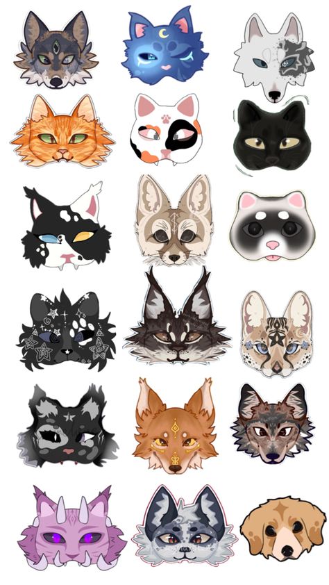 Funny Animal Pics, Therian Mask Ideas, Cat Mask Diy, Pictures Of Pets, Vi Cosplay, Adorable Drawings, Felt Animal Masks, Therian Mask, Cats Art Drawing