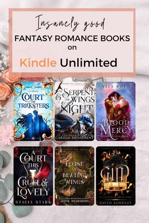 the best fantasy romance books in KU Wild Fantasy List, Tbr Ideas, Books On Kindle Unlimited, Best Fantasy Romance Books, Kindle Unlimited Books, Book Bucket, Fantasy Romance Books, Fantasy Books To Read, Unread Books