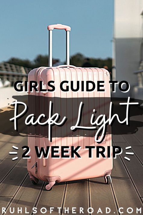 Organisation, Travel Packing Checklist For Women, How To Pack For A 2 Week Trip, Carry On Packing List One Suitcase, Two Week Trip Packing Lists, How To Pack A Carry On For 2 Weeks Europe, How To Pack Luggage For Plane, 2 Weeks Travel Packing Lists, How To Pack For 2 Weeks