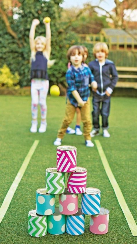 11 Easter Games Both Kids and Adults Will Love - Brit + Co Easter Outdoor Activities, Diy Bowling, Diy Carnival Games, Backyard Party Games, Carnival Games For Kids, Easter Games For Kids, Easter Party Games, Easter Outdoor, Diy Kids Games