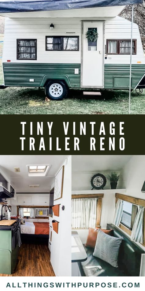 Camper Glamping Ideas, 14ft Camper Layout, Vintage Trailer Interior Remodel, Retro Camper Decorating Ideas, Shasta Trailer Interior, Trailer Ideas Decor, Cute Trailer Decor, Vintage Camper Aesthetic, Vintage Camper Decorating Ideas