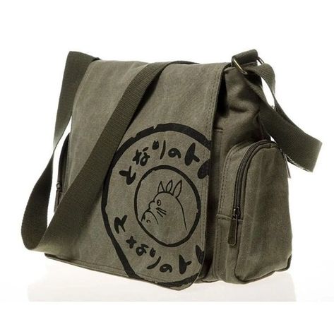 Totoro Messenger Bag, Hogwarts Bag, Totoro Bag, Totoro Design, Totoro Backpack, Mochila Grunge, Messenger Bags For School, Totoro Plush, Laptop Carrier