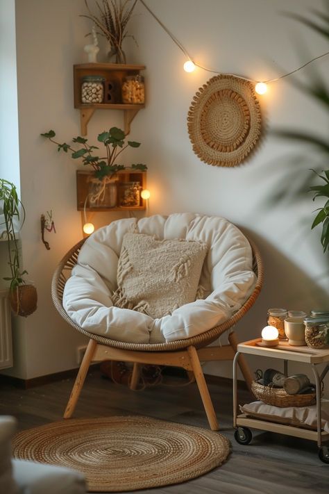 15+ Creative Reading Nook Ideas for Any Small Space Rincon, Small Cozy Corner Bedroom, Sitting Nook Ideas Cozy Corner, Boho Book Corner, Cosy Reading Corner Living Room, Small Reading Area In Bedroom, Cozy Reading Area In Living Room, Cozy Nook In Bedroom, Living Corner Decor Ideas