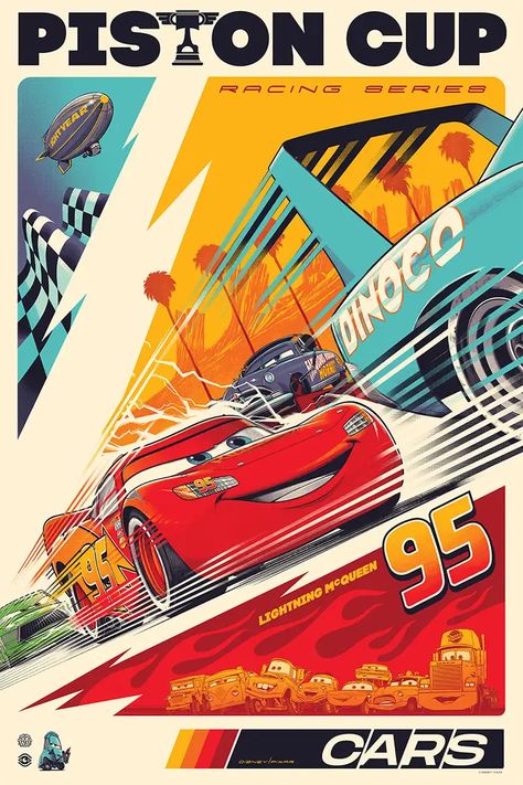 Cars Wallpaper Disney, برق بنزين, Retro Race Car, Pixar Poster, Disney Cars Wallpaper, Disney Cars Movie, Poster Grafico, Cars 2006, Disney Poster