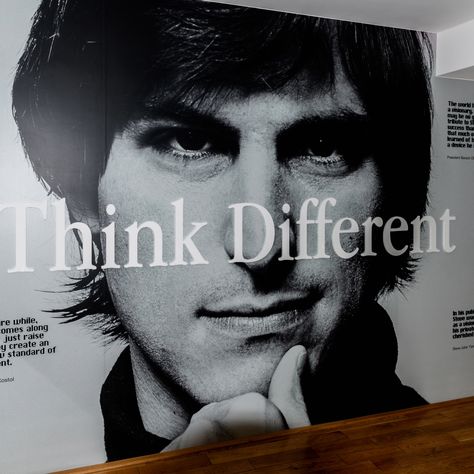 Embark on a journey through innovation and creativity with our latest blog post exploring Steve Jobs' legendary "Think Different" campaign. Uncover the fascinating tale behind Apple's groundbreaking marketing strategy that reshaped the tech landscape. Follow the link to read more and join us in celebrating the enduring spirit of innovation that continues to captivate generations! #SteveJobs #ThinkDifferent #Innovation #TechHistory #BlogPost #AppleMagic Think Different Apple, Steve Jobs Apple, Museum Guide, Uncertain Future, Museum Interior, Think Different, Prague Czech, News Agency, Steve Jobs