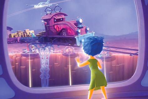 Inside Out's Train of Thought | O Gauge Railroading On Line Forum Joy Inside Out, Weekend At Bernies, Epcot Theme Park, Disney World Attractions, Disney Inside Out, Moving To San Francisco, The Human Brain, Train Of Thought, Ticket Design