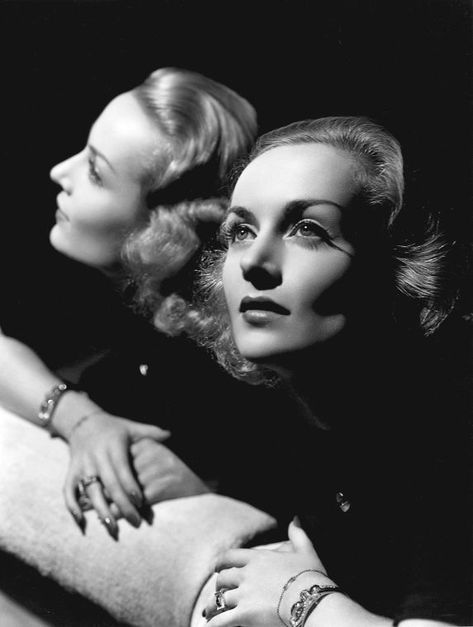 Hollywood Golden Age, Glamour Photo Shoot, Carole Lombard Clark Gable, Hollywood Photography, George Hurrell, Classic Hollywood Glamour, Classic Portraits, Carole Lombard, Glamour Photo