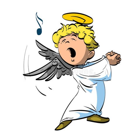 Croquis, Singing Angels Art, Happy Angel, Singing Drawing, Angels Singing, Art Et Illustration, Photography For Beginners, Angel Art, Free Clip Art