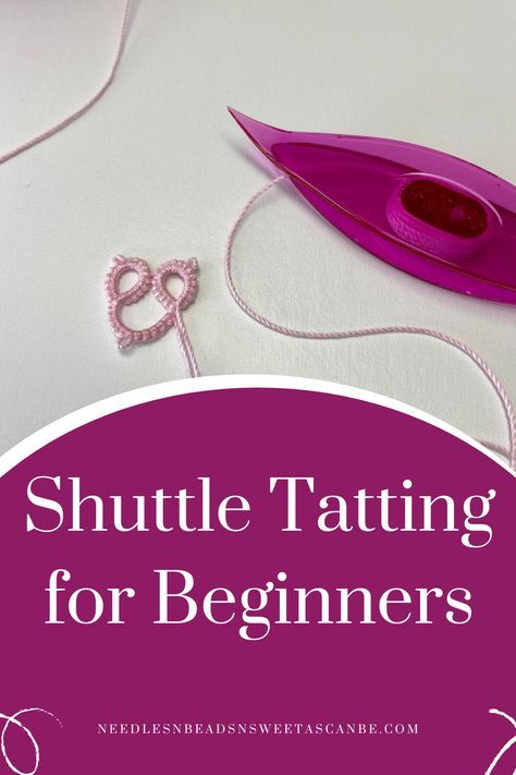 Amigurumi Patterns, Tela, How To Do Tatting Tutorials, How To Shuttle Tatting For Beginners Step By Step, Beginner Tatting Patterns Free, Lace Tatting Patterns, Tatting For Beginners Step By Step, Tatting Lace Tutorial, Shuttle Tatting Patterns Free Tutorials