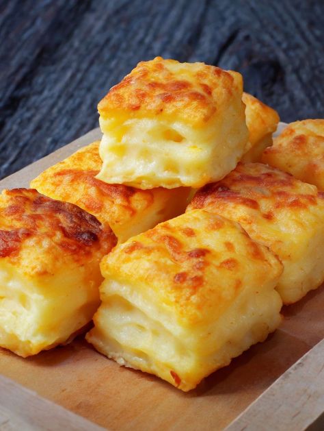 These are top-notch! Plus, they're even better the next day. I can make ahead and pack for the entire week Bulgur, Mashed Potato Puffs, Cheese Puffs Recipe, Potato Side Dishes Easy, Potato Puffs, Potato Cheese, Puff Recipe, Cheese Puffs, Potato Recipes Side Dishes