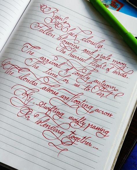 English Handwriting Styles, Amazing Handwriting, Multiplication Tricks, Aesthetic Writing, Learning Cursive, Handwriting Examples, English Calligraphy, Pretty Handwriting, Armband Tattoo Design