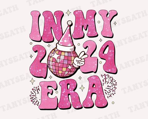 2024 Era, Senior Jackets, Happy New Year Gift, Graduation Stickers, Gift Png, Happy New Year Photo, New Year Photos, Happy New Year Png, Print Ideas