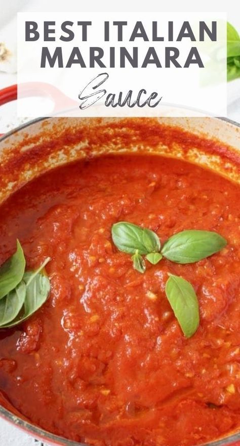 Homemade Spaghetti Sauce San Marzano, Fresh Spaghetti Sauce Recipe, Natashas Kitchen Recipes Marinara Sauce, Mariana Sauce Homemade, Best Italian Marinara Sauce, Italian Marinara Sauce Recipe, Sicilian Tomato Sauce, How To Make Marania Sauce, Italian Garlic Sauce Recipe