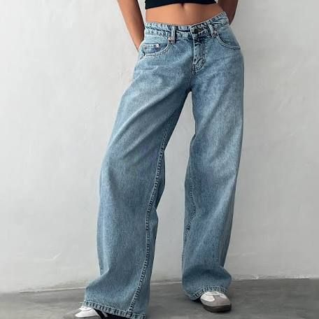 Straight Leg Baggy Jeans, Baggy Jeans Y2k, Straight Wide Leg Jeans, Long Denim Pants, 2000s Streetwear, Low Rise Baggy Jeans, Low Waisted Jeans, Y2k Jeans, Streetwear Pants